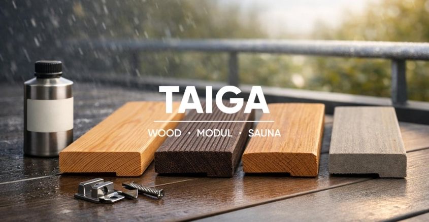 Террасная доска: как выбрать породу, профиль и сорт под ваш климат