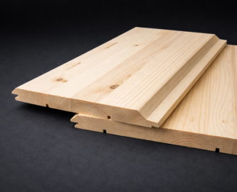 Клееная имитация бруса