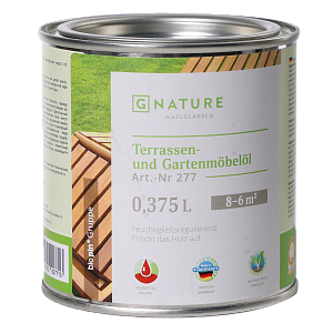 277 Масло для террас и садовой мебели GNATURE