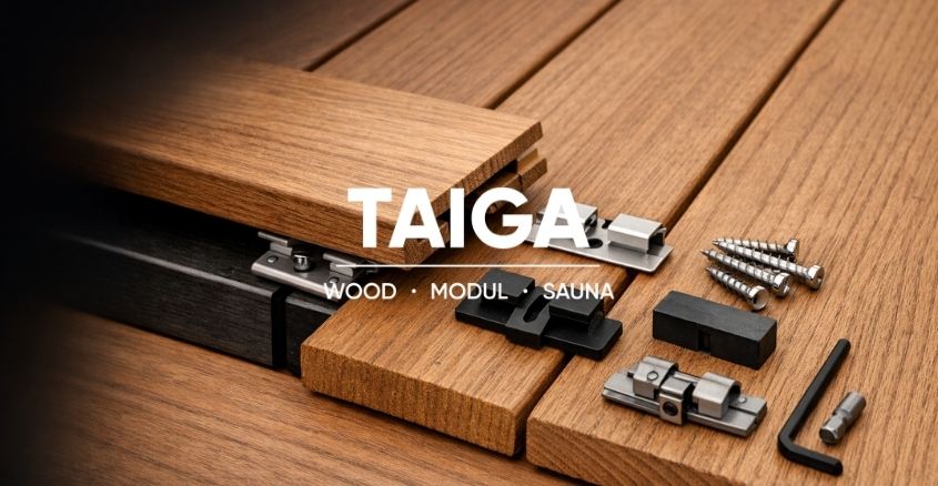 Скрытый крепеж для террасной доски: типы систем и критерии выбора