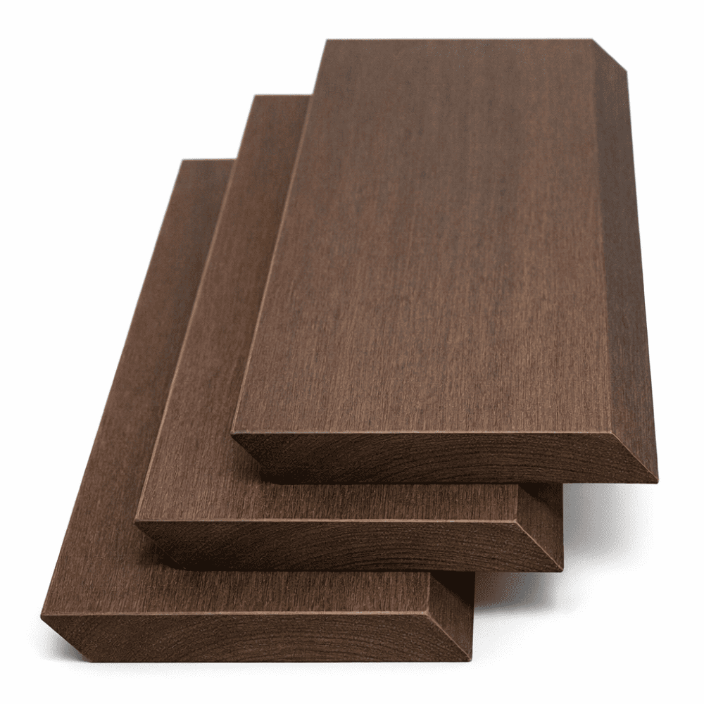 Планкен скошенный из ипе, 19*140*900 мм.