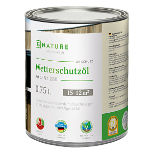 280 Защитное масло для внешних работ GNATURE