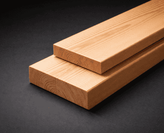 Прямой планкен из лиственницы