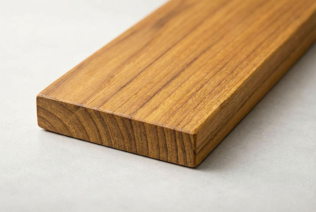 Террасная доска Teak: спокойный рисунок и ровная текстура