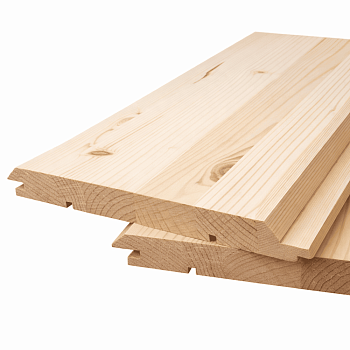 Клееная имитация бруса из хвои, 20*230 мм., сорт "АВ"