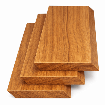 Планкен скошенный из тика, 19*125 мм. 