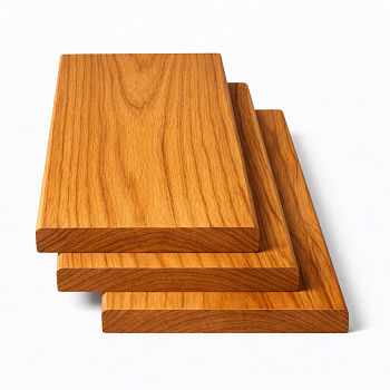 Планкен прямой из тика, 19*125 мм. 