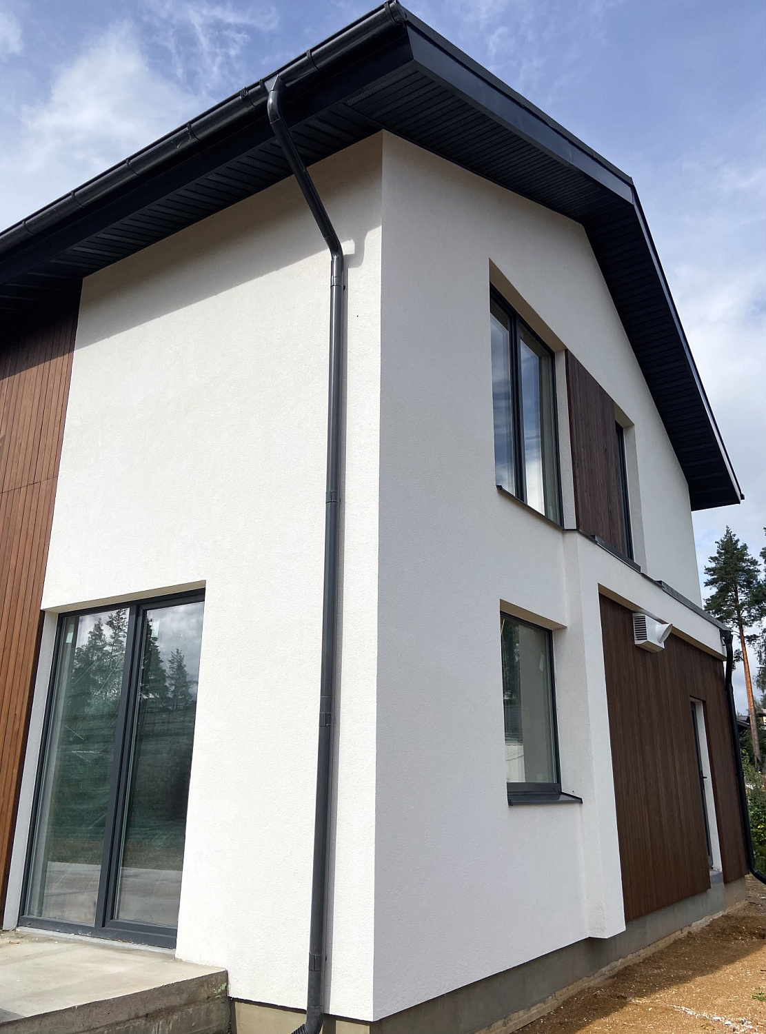 Планкен из лиственницы, 20*90 мм., сорт "А", цвет "Коньяк"